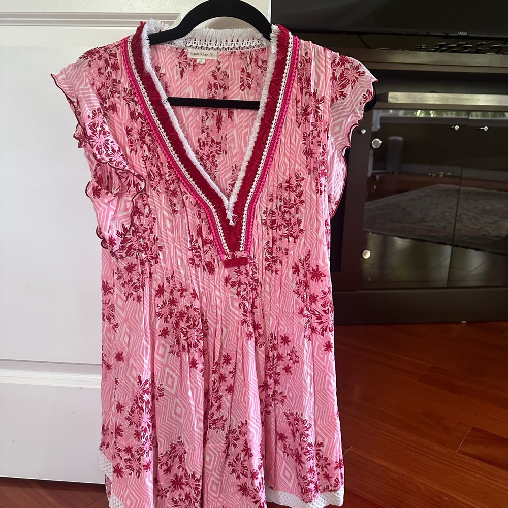 Poupette St Barth floral dress / coverup